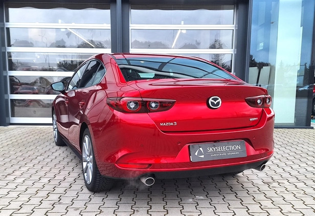 Mazda 3 cena 128900 przebieg: 13597, rok produkcji 2022 z Dąbrowa Białostocka małe 301